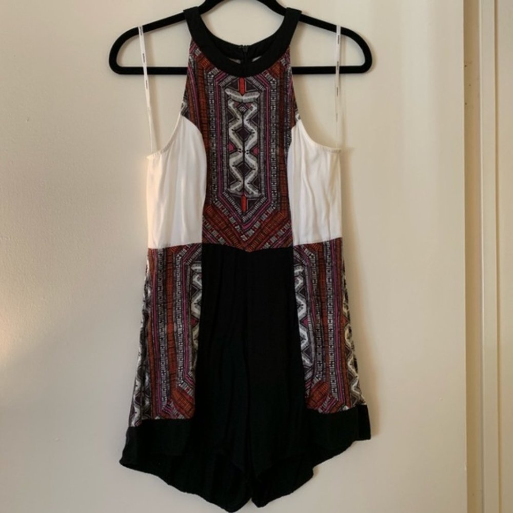 Minkpink color block romper